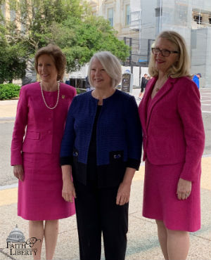 Congresswoman Vicky Hartzler, former Congresswoman Marilyn Musgrave and congresswoman Carol Miller